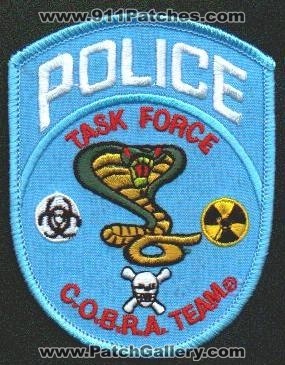 New York Police Department C.O.B.R.A. Team Task Force
Thanks to EmblemAndPatchSales.com for this scan.
Keywords: nypd city of cobra