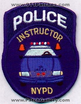 New York Police Department Instructor
Thanks to EmblemAndPatchSales.com for this scan.
Keywords: nypd city of
