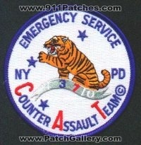 New York Police Department Emergency Service Counter Assault Team
Thanks to EmblemAndPatchSales.com for this scan.
Keywords: nypd city of cat services