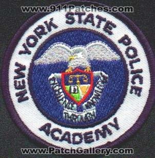 New York State Police Academy
Thanks to EmblemAndPatchSales.com for this scan.
Keywords: nysp