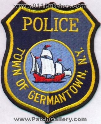 Germantown Police
Thanks to EmblemAndPatchSales.com for this scan.
Keywords: new york town of