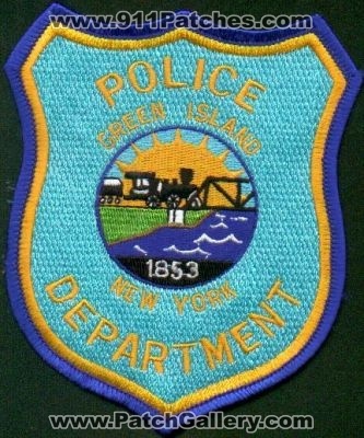 Green Island Police Department
Thanks to EmblemAndPatchSales.com for this scan.
Keywords: new york