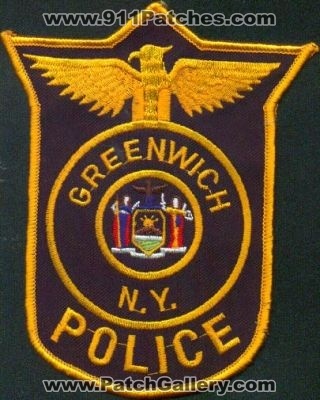 Greenwich Police
Thanks to EmblemAndPatchSales.com for this scan.
Keywords: new york