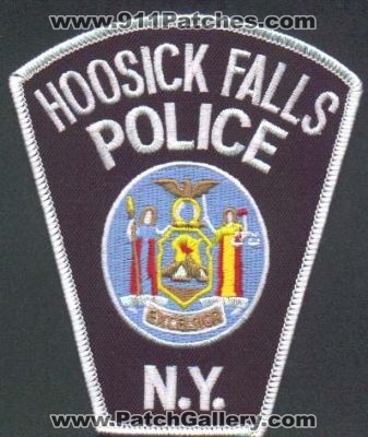 Hoosick Falls Police
Thanks to EmblemAndPatchSales.com for this scan.
Keywords: new york