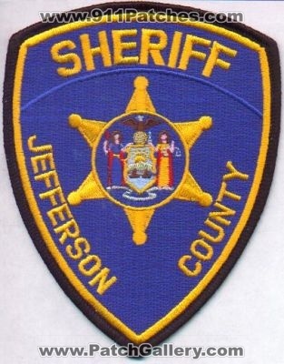 Jefferson County Sheriff
Thanks to EmblemAndPatchSales.com for this scan.
Keywords: new york