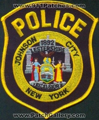 Johnson City Police
Thanks to EmblemAndPatchSales.com for this scan.
Keywords: new york