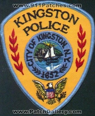 Kingston Police
Thanks to EmblemAndPatchSales.com for this scan.
Keywords: new york city of