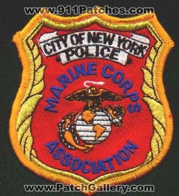 New York Police Department Marine Corps Association
Thanks to EmblemAndPatchSales.com for this scan.
Keywords: nypd city of usmc