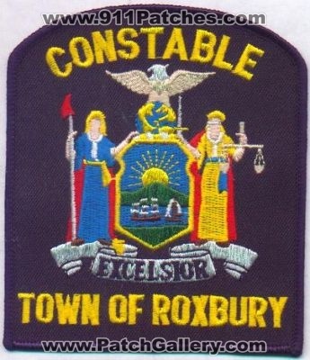 Roxbury Constable
Thanks to EmblemAndPatchSales.com for this scan.
Keywords: new york town of