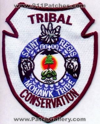 Saint Regis Mohawk Tribe Tribal Conservation
Thanks to EmblemAndPatchSales.com for this scan.
Keywords: new york
