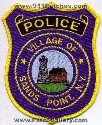 Sands Point Police
Thanks to EmblemAndPatchSales.com for this scan.
Keywords: new york village of