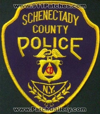 Schenectady County Police
Thanks to EmblemAndPatchSales.com for this scan.
Keywords: new york