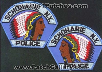 Schoharie Police
Thanks to EmblemAndPatchSales.com for this scan.
Keywords: new york