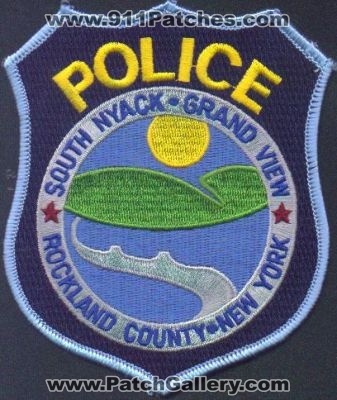 South Nyack Grand View Police
Thanks to EmblemAndPatchSales.com for this scan.
Keywords: new york rockland county