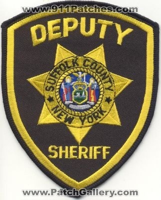Suffolk County Sheriff Deputy
Thanks to EmblemAndPatchSales.com for this scan.
Keywords: new york