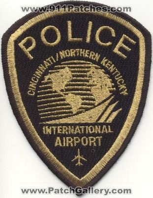 Cincinnati Northern Kentucky International Airport Police
Thanks to EmblemAndPatchSales.com for this scan.
Keywords: ohio
