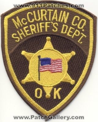 McCurtain County Sheriff's Dept
Thanks to EmblemAndPatchSales.com for this scan.
Keywords: oklahoma sheriffs department