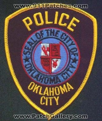 Oklahoma City Police
Thanks to EmblemAndPatchSales.com for this scan.
