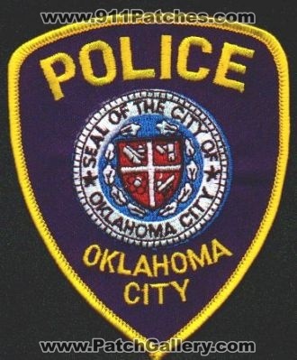 Oklahoma City Police
Thanks to EmblemAndPatchSales.com for this scan.
