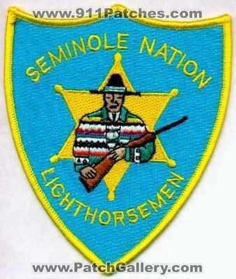 Seminole Nation Lighthorsemen
Thanks to EmblemAndPatchSales.com for this scan.
Keywords: oklahoma police