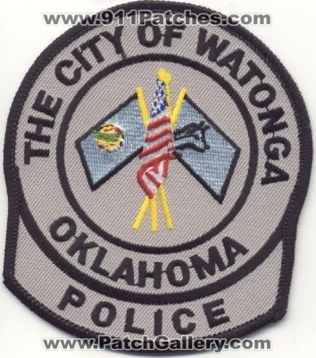 Watonga Police
Thanks to EmblemAndPatchSales.com for this scan.
Keywords: oklahoma city of