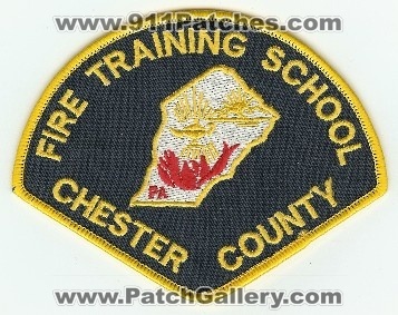 Chester County Fire Training School
Thanks to PaulsFirePatches.com for this scan.
Keywords: pennsylvania