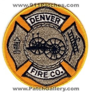 Denver Fire Co
Thanks to PaulsFirePatches.com for this scan.
Keywords: pennsylvania company