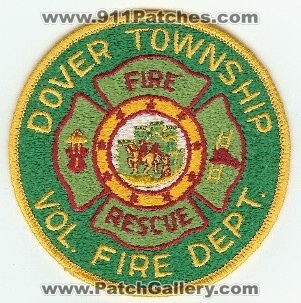 Dover Township Vol Fire Dept
Thanks to PaulsFirePatches.com for this scan.
Keywords: pennsylvania volunteer department rescue