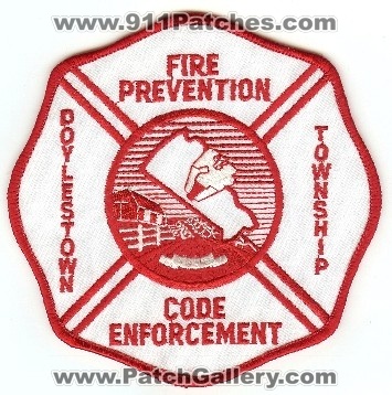 Doylestown Township Fire Prevention Code Enforcement
Thanks to PaulsFirePatches.com for this scan.
Keywords: pennsylvania