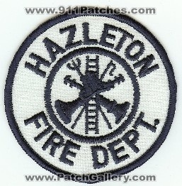Hazleton Fire Dept
Thanks to PaulsFirePatches.com for this scan.
Keywords: pennsylvania department