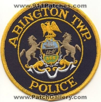 Abington Twp Police
Thanks to EmblemAndPatchSales.com for this scan.
Keywords: pennsylvania township