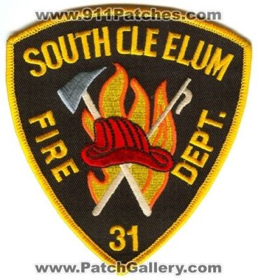 South Cle Elum Fire Department 31 (Washington)
Scan By: PatchGallery.com
Keywords: dept.