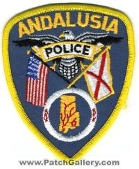 Andalusia Police (Alabama)
Thanks to BensPatchCollection.com for this scan.
