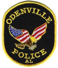 Odenville Police (Alabama)
Thanks to BensPatchCollection.com for this scan.
