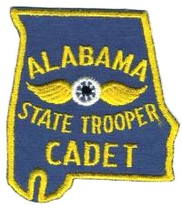 Alabama State Trooper Cadet
Thanks to BensPatchCollection.com for this scan.
Keywords: police