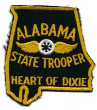 Alabama State Trooper
Thanks to BensPatchCollection.com for this scan.
Keywords: police