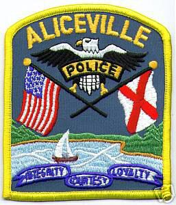Aliceville Police (Alabama)
Thanks to apdsgt for this scan.
