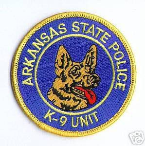 Arkansas State Police K-9 Unit
Thanks to apdsgt for this scan.
Keywords: k9