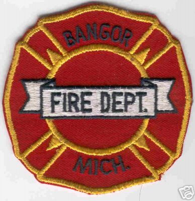 Bangor Fire Dept
Thanks to Brent Kimberland for this scan.
Keywords: michigan department