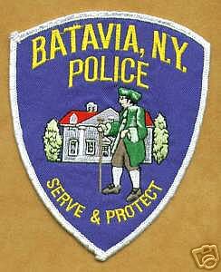 Batavia Police
Thanks to apdsgt for this scan.
Keywords: new york