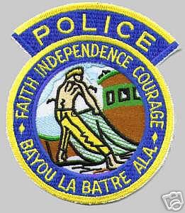Bayou La Batre Police (Alabama)
Thanks to apdsgt for this scan.
