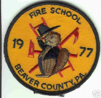 Beaver County Fire School
Thanks to Brent Kimberland for this scan.
Keywords: pennsylvania