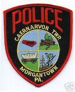 Caernarvon Twp Police
Thanks to apdsgt for this scan.
Keywords: pennsylvania township morgantown