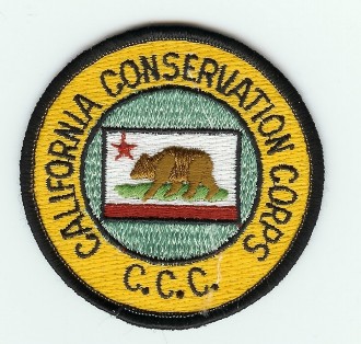 California Conservation Corps
Thanks to PaulsFirePatches.com for this scan.
Keywords: fire wildland ccc forestry