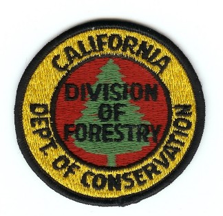 California Department of Forestry
Thanks to PaulsFirePatches.com for this scan.
Keywords: fire conservation wildland