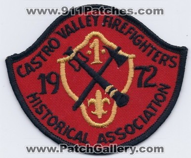 Castro Valley FireFighters Historical Association (California)
Thanks to PaulsFirePatches.com for this scan.

