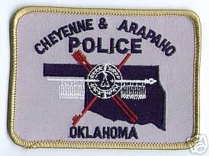 Cheyenne & Arapaho Police (Oklahoma)
Thanks to apdsgt for this scan.
Keywords: and