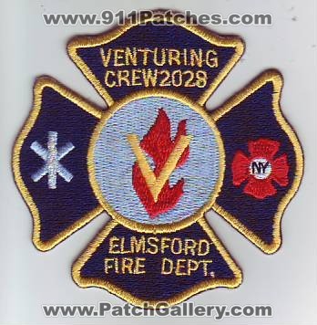 Elmsford Fire Department Venturing Crew 2028 (New York)
Thanks to Dave Slade for this scan.
Keywords: dept.