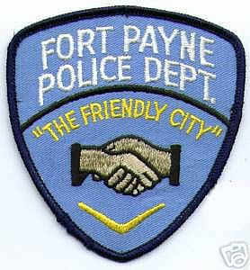 Fort Payne Police Dept (Alabama)
Thanks to apdsgt for this scan.
Keywords: ft department