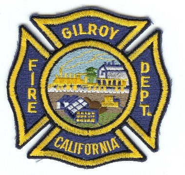 Gilroy Fire Dept
Thanks to PaulsFirePatches.com for this scan.
Keywords: california department